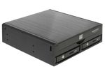 DeLOCK 5,25" Wechselrahmen für 5,25" Slim Laufwerk und 2,5" SATA HDD / SDD