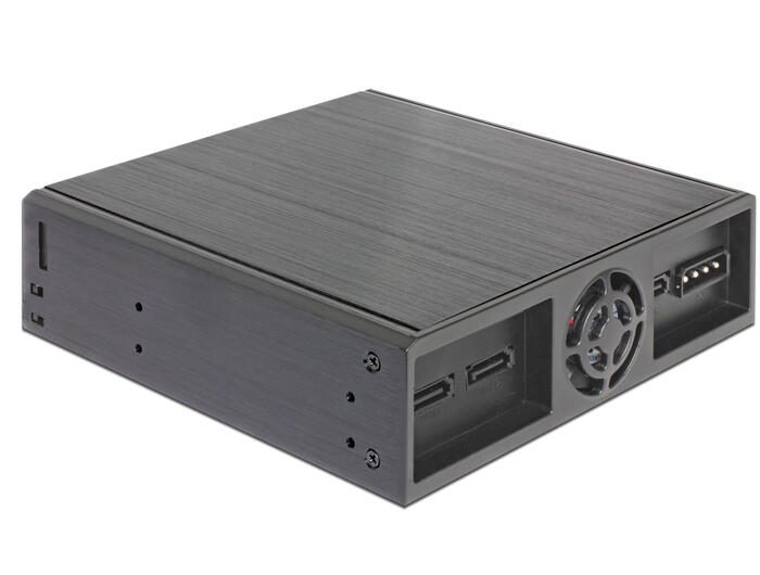 DeLOCK 5,25" Wechselrahmen für 5,25" Slim Laufwerk und 2,5" SATA HDD / SDD