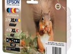 Epson Original 478XL Eichhörnchen Druckerpatronen 6er MultiPack BK/C/M/Y/G/R (C13T379D4010) 4.020 Seiten 60,5 ml