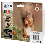 Epson Original 478XL Eichhörnchen Druckerpatronen 6er MultiPack BK/C/M/Y/G/R (C13T379D4010) 4.020 Seiten 60,5 ml
