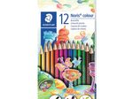 STAEDTLER Noris colour Buntstifte farbsortiert - 12 Stück