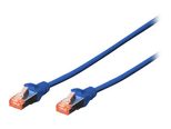 DIGITUS Professional - Patch-Kabel - RJ-45 (M) bis RJ-45 (M) 10m blau DK-1644-100-B-5