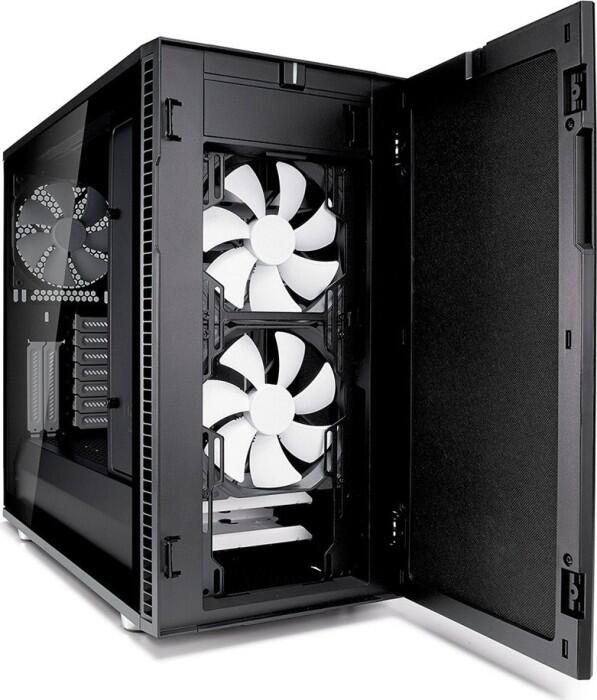 Fractal Design Define R6 - schwarz, Tempered Glass