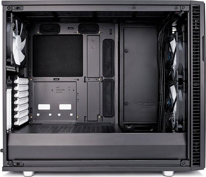 Fractal Design Define R6 - schwarz, Tempered Glass