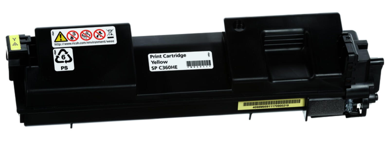 Ricoh Original Toner gelb 5.000 Seiten (408187) für Ricoh SP C360DNW