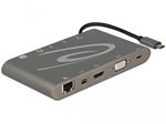 DeLOCK Dockingstation USB Type-C 3.1 dunkelgrau