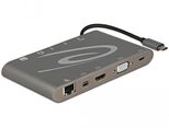 DeLOCK Dockingstation USB Type-C 3.1 dunkelgrau