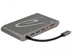 DeLOCK Dockingstation USB Type-C 3.1 dunkelgrau