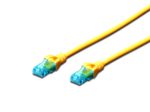 DIGITUS Patch-Kabel RJ-45 (M) zu RJ-45 (M) 3 m Kupfer U/UTP Cat 5e gelb (DK-1511-030/Y)