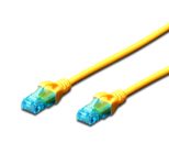 DIGITUS Patch-Kabel RJ-45 (M) zu RJ-45 (M) 3 m Kupfer U/UTP Cat 5e gelb (DK-1511-030/Y)