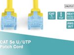 DIGITUS Patch-Kabel RJ-45 (M) zu RJ-45 (M) 3 m Kupfer U/UTP Cat 5e gelb (DK-1511-030/Y)