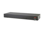 APC AP9604BLK SmartSlot-Dreifachbaugruppenträger, schwarz