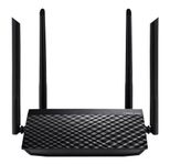 ASUS Router RT-AC1200 V2 WiFi 5 Dual-Band schwarz (90IG0550-BM3400)