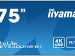 iiyama Digital Signage ProLite LE7540UHS-B1 LED-Display 189,3 cm (75") schwarzmatt
