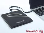 DeLOCK Externes Gehäuse für Ultra Slim SATA Laufwerke 9,5 mm