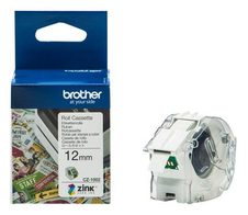 Original Brother CZ-1002 Farbetikettenrolle 12 mm breit, 5 m lang