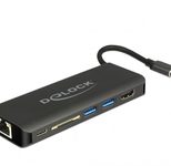 DeLOCK Dockingstation USB Type-C 3.1 zu HDMI / Gigabit LAN / USB 3.0 Type-A