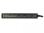 DeLOCK Dockingstation USB Type-C 3.1 zu HDMI / Gigabit LAN / USB 3.0 Type-A