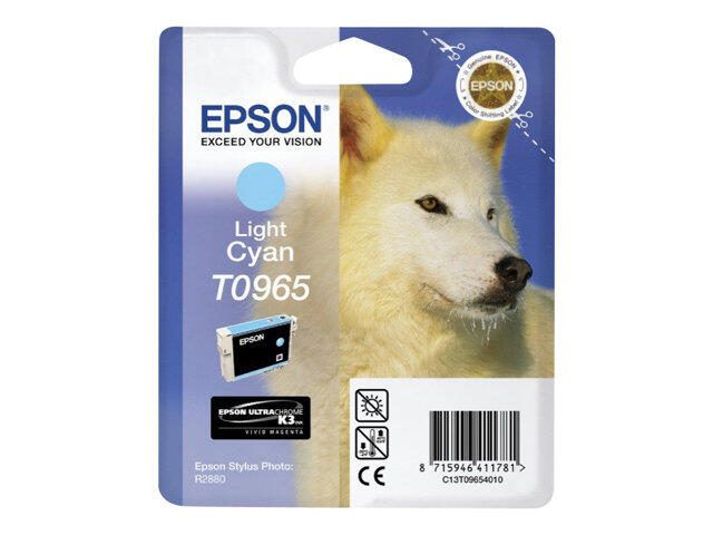 Epson Original T0965 Druckerpatrone UltraChrome K3 - light cyan (C13T09654010)