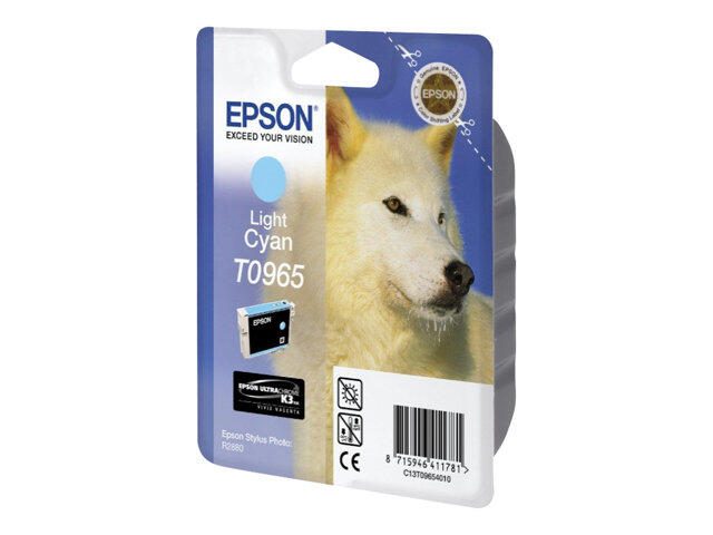 Epson Original T0965 Druckerpatrone UltraChrome K3 - light cyan (C13T09654010)