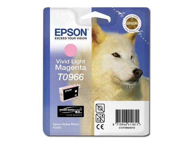 Epson Original T0966 Druckerpatrone UltraChrome K3 - vivid light magenta (C13T09664010)