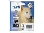 Epson Original T0967 Druckerpatrone UltraChrome K3 - light black (C13T09674010)