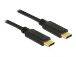 DeLOCK Kabel USB 2.0 Type-C Stecker zu USB 2.0 Type-C Stecker 3m