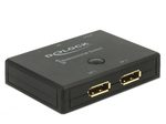 DeLOCK Umschalter DisplayPort 2 - 1 bidirektional