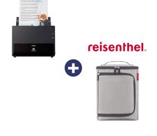 Canon imageFORMULA DR-C225II Dokumenten-Scanner inkl. Reisenthel coolerbox herringbone grey