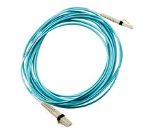 HPE Networking LC/LC OM3 2 Multimode-Glasfaserkabel, 0,5m (AJ833A)