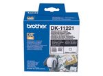 Brother DK-11221 - Etiketten - 23 x 23 mm - 1000 Etikett(en) - für QL 1050, 1050N, 1060N, 500, 500A, 500BS, 500BW, 550,