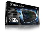 Sharkoon SKILLER SGK4 Rubber-Dome Gaming Tastatur