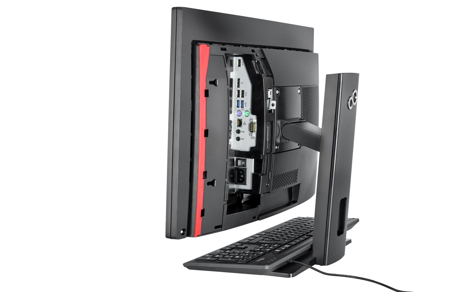 Fujitsu ESPRIMO K558/24 All-in-One-PC 60,5 cm (23.8") Display Intel Core i7-8700T, 16GB RAM, 512GB SSD, Fu