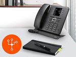 Gigaset T480HX Tischtelefon zum schnurlosen Anschluss - schwarz