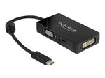 DeLOCK Adapter USB Type-C zu VGA / HDMI / DVI