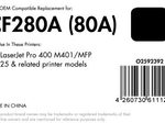 OFFICE-Partner Premium Toner - alternativ zu HP 80A (CF280A) - schwarz