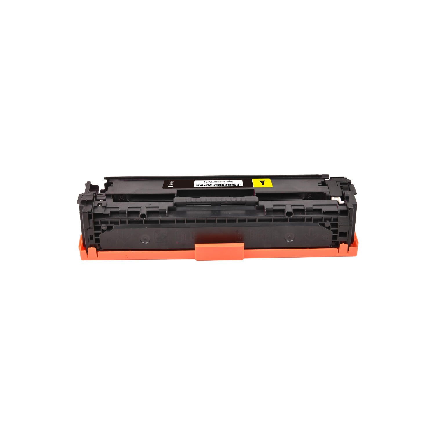 OFFICE-Partner Premium Toner recycelt - alternativ zu HP 125A (CB542A) - gelb