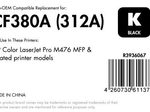 OFFICE-Partner Premium Toner recycelt - alternativ zu HP 312A (CF380A) - schwarz