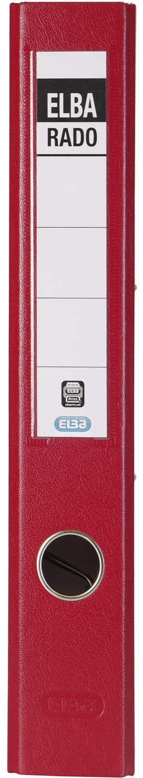 ELBA Ordner Rückenbreite 5 cm DIN A4 Kunststoff rot