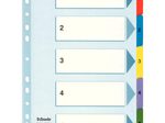 Esselte Ordnerregister Vollformat 1-5 DIN A4