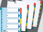 Esselte Ordnerregister Vollformat 1-5 DIN A4