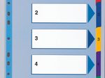 Esselte Ordnerregister Vollformat 1-5 DIN A4