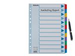 Esselte Ordnerregister Vollformat blanko DIN A4