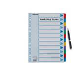Esselte Ordnerregister Vollformat blanko DIN A4
