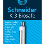 Schneider K3 Biosafe Kugelschreiber 0.6 mm Blau