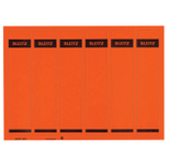 LEITZ 1686 Ordneretiketten für 5.2 cm Rückenbreite 39,0 x 192,0 mm, rot