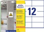 AVERY Zweckform wetterfeste Folienetiketten 99,1 x 42,3 mm