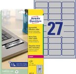 AVERY Zweckform Typenschildetiketten 63,5 x 29,6 mm