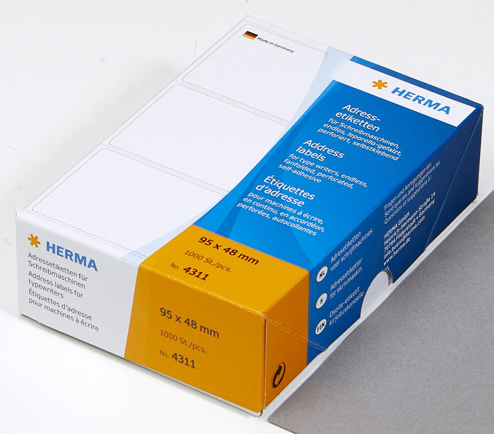 HERMA Adressetiketten 95,0 x 48,0 mm