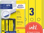 AVERY Zweckform Ordneretiketten 61,0 x 297,0 mm gelb